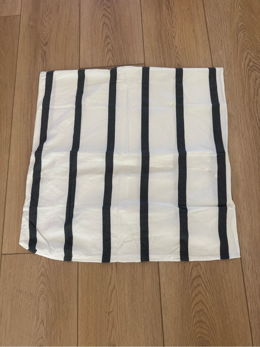 THREE West Elm Black/White Euro Shams